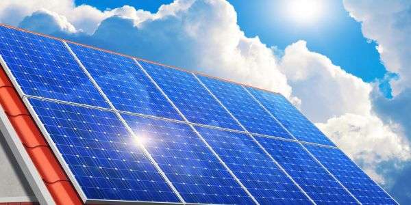 Satisfaction guaranteed solar stock photo
