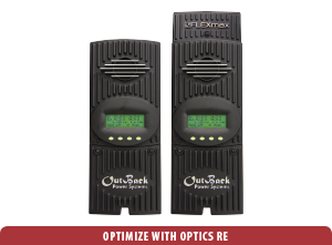 Outback FLEXmax 60 and 80 MPPT solar charge controller